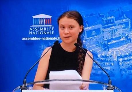 Greta Thunberg, Notre-Dame la Planète (en feu) Greta Thunberg, Notre-Dame la Planète (en feu)