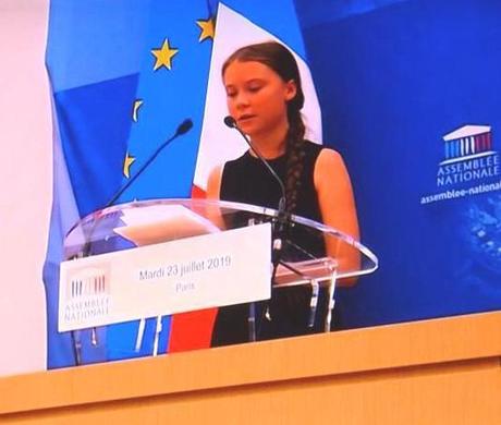Greta Thunberg, Notre-Dame la Planète (en feu) Greta Thunberg, Notre-Dame la Planète (en feu)