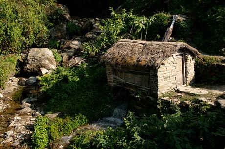 De Pothana à Landruk – le 8 Novembre 2018 Dans le village de Landruk