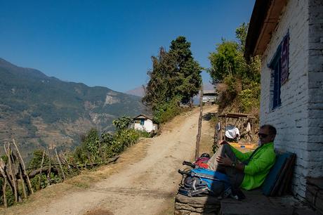 De Pothana à Landruk – le 8 Novembre 2018 De Pothana à Landruk