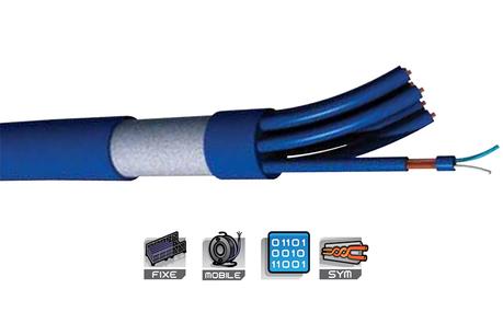 Les multi-paires audio numériques S2CEB Digiflex pour de grandes longueurs