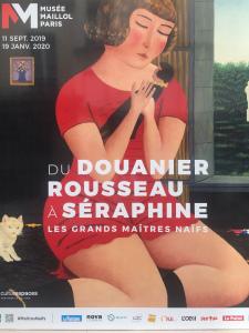 Musée Maillol  du Douanier Rousseau à Séraphine « les grands maîtres naïfs » 11 Septembre au 19 Janvier 2020