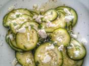 Carpaccio courgette