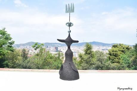 Le Montjuïc à Barcelone entre fontaine magique, téléphérique et Miró