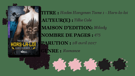 Chronique : Hades Hangmen, Tome 1 : Hors-la-loi – Tillie Cole