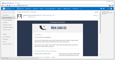 mail de départ client Un e-mail en HTML responsive multi-clients - Alsacreations