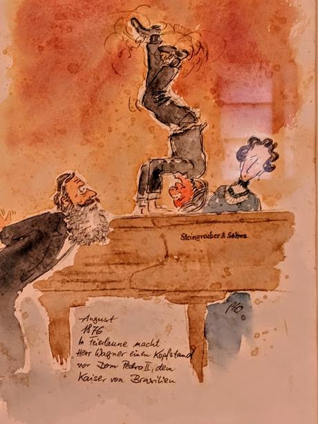 Belles expositions : caricatures et illustrations wagnériennes de Matthias Ose au Musée historique de Bayreuth