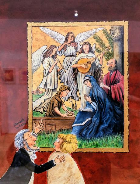 Belles expositions : caricatures et illustrations wagnériennes de Matthias Ose au Musée historique de Bayreuth