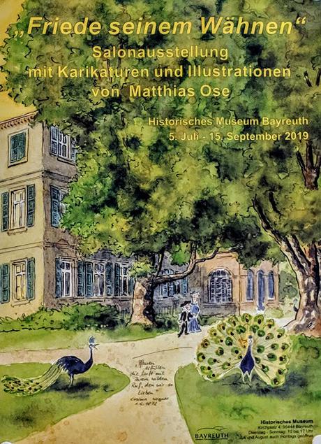 Belles expositions : caricatures et illustrations wagnériennes de Matthias Ose au Musée historique de Bayreuth