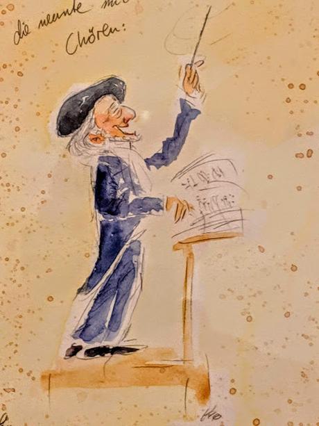 Belles expositions : caricatures et illustrations wagnériennes de Matthias Ose au Musée historique de Bayreuth