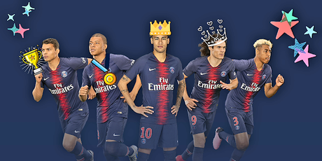 Les meilleurs joueurs du Parc et l'équipe type de la saison 2018/19 https://feuilledematch.blogspot.com/2019/08/Equipe-type-PSG-Saison2018-19.html