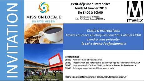 invitation petit déjeuner professionnel