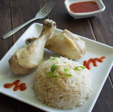 Poulet et riz varoma au thermomix