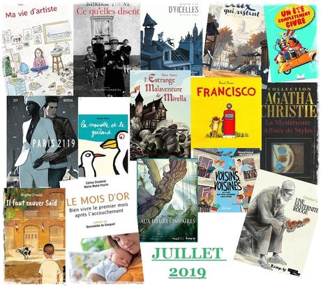 Mon récap Lectures de Juillet