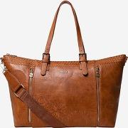 Sac femme Unequal femme Brun foncé ambré marron