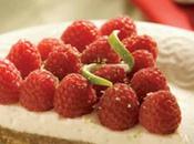 Tarte framboises crème légère