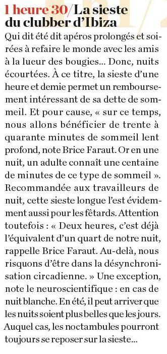 Siestez comme il vous plaira...