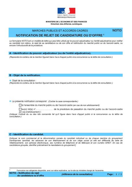 La notation des offres dans les marchés publics et concessions