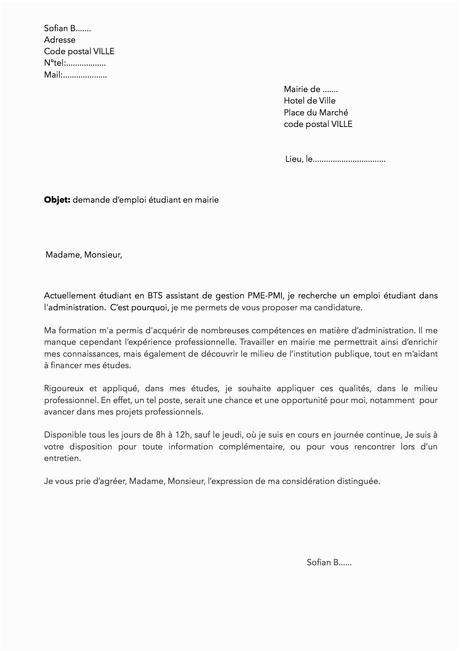 Lettre de motivation bts assistant de gestion pme pmi | Hostal dels ...