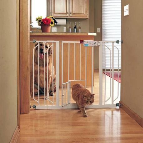 wide pet gates extra wide dog gate from wide pet gate with walk through