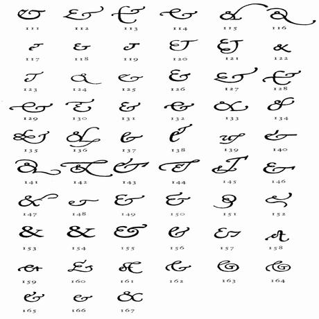 tatouage tribal lettre alphabet