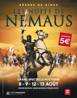 Nouveau spectacle, les Nuits de Nemaus aux Arènes de Nîmes