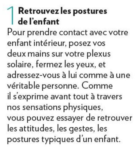 A la recherche de l'enfant intérieur