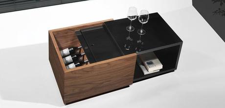 Table basse avec rangement wenge Table basse avec rangement wenge