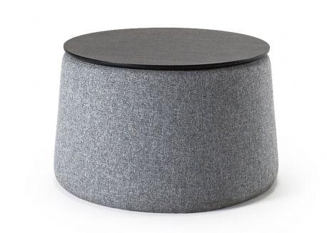 Table basse avec rangement holly noir