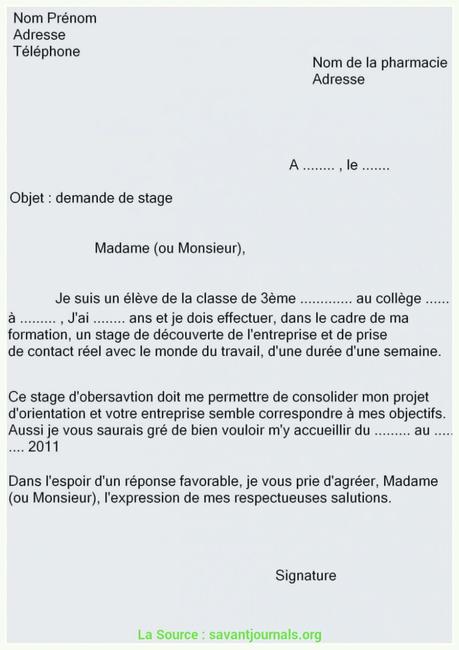 Lettre de motivation mairie stage  À Voir