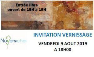 L’Art à la Chapelle  – Noyers-sur-cher-  9/15 Août 2019 Sandrine ALEHAUX