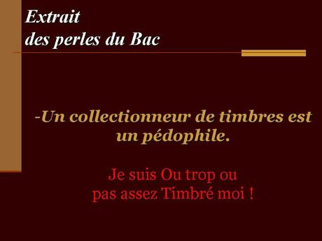 Divers - Les perles du bac - 3