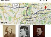 ans, Voyageurs l'Or Rhin séjournaient Munich