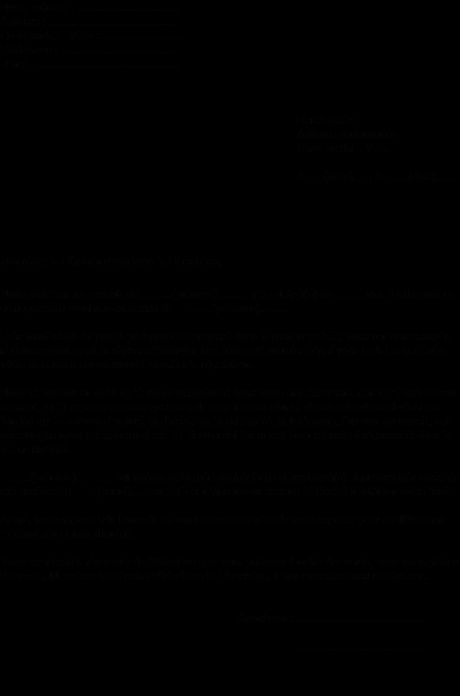 Modèle lettre de motivation inscription en école privée catholique ...