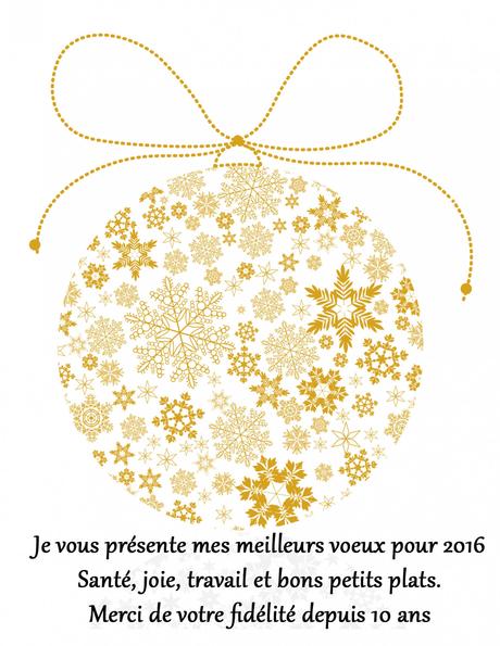 voeux en retard Meilleurs voeux et recettes en retard - Mes tables de Fêtes