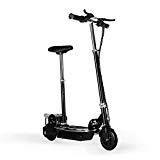 Comparatif des meilleures trottinettes thermiques de l’année ! Takira V8 Trottinette électrique • Moteur de 120W • Vitesse jusqu'à 16km/h • Poignée de gaz • Deux Freins • Batterie à Chargement Rapide • Silencieuse • Édition Selle de avec Siege • Noir