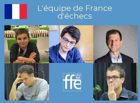 Le sélectionneur Igor Nataf a dévoilé sa sélection pour les championnats d'Europe d'échecs de Batoumi du 23 octobre au 3 novembre 2019