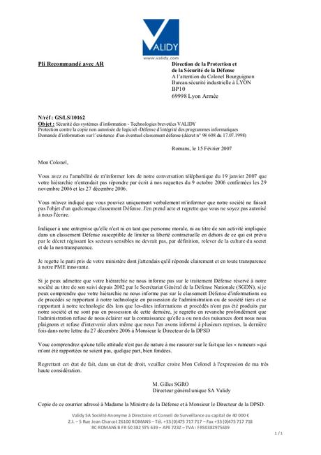Validy lettre-dpsd-colonel-bourguignon-15-fev-2007
