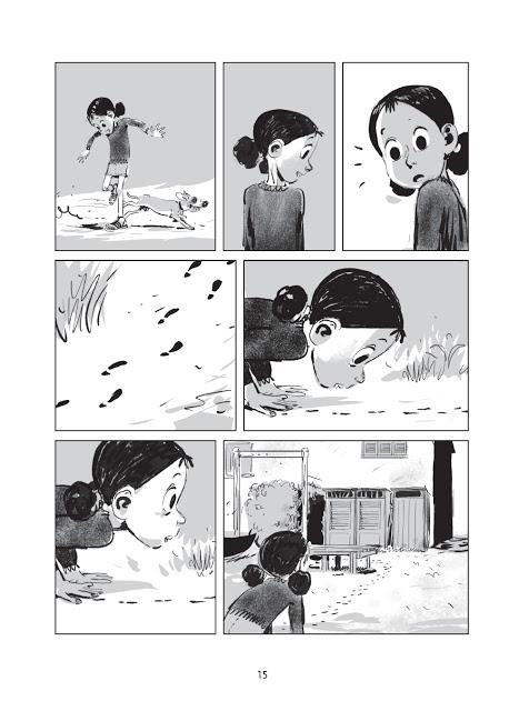 un été sans maman page 15 aux éditions Delcourt collection Shampooing