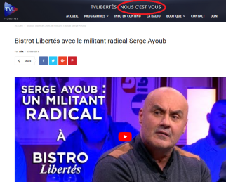Quand un nazi notoire a son rond de serviette sur #TVL