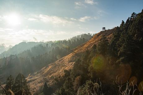 Du haut de Gurung Hill
