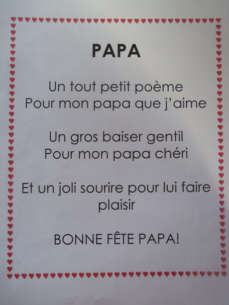 Bonne fête papa.poeme | fete des peres | Fête des pères, Fete des ...