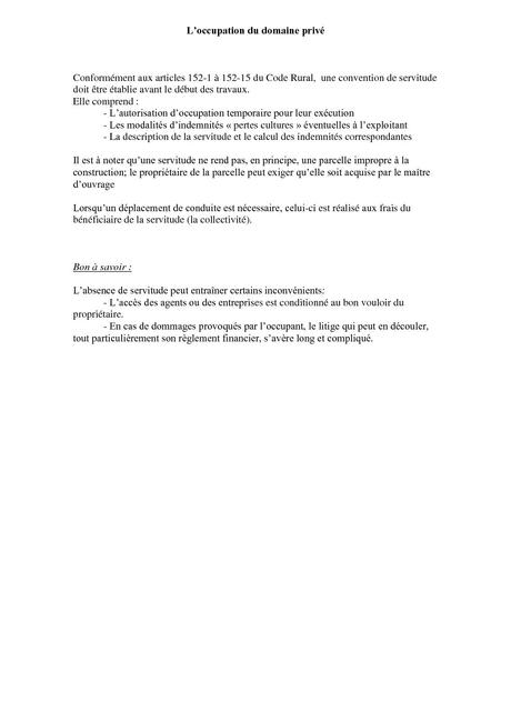 Modèle Convention Servitude De Passage