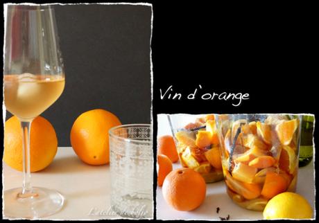 Vin d’orange ou liqueur d’orange, apéritif ou digestif (bonus : vin de poires)