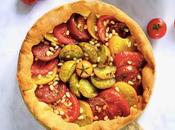 Tarte briochée tomates tapenade