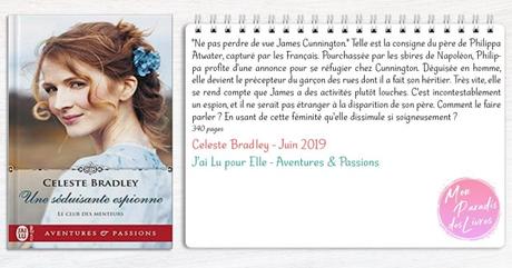 Le club des menteurs #3 – Une séduisante espionne – Céleste Bradley