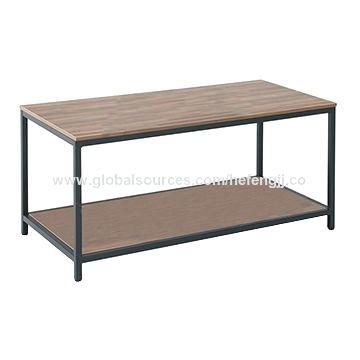 steel frame coffee table china wood top metal frame coffee table for living