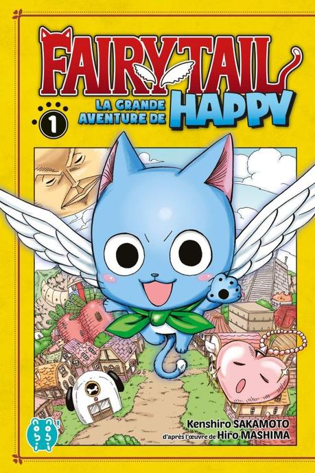 Fairy Tail – La grande aventure de Happy T01 de Kenshirô Sakamoto