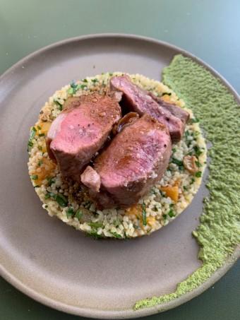 Agneau, quinoa © Olivia Goldman Agneau, quinoa © Olivia Goldman