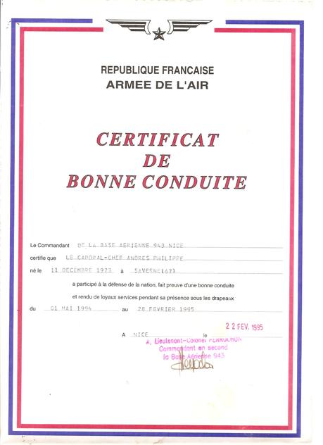 Diplômes, Attestations diverses, Coupures presses - Philippe Andres